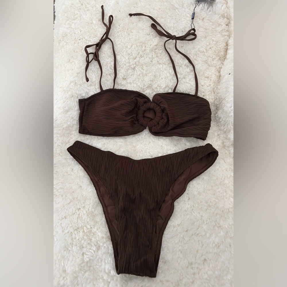 Zaful Brown Bikini Set